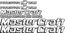 2 Color MasterCraft Prostar 205 set #1