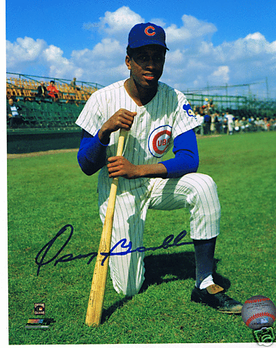 OSCAR GAMBLE AUTOGRAPH 8 X 10 PHOTO CUBS & YANKEES - Picture 1 of 1
