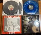 Iron Maiden Live Vinyl Lot Vintage Killers 1981 Maiden Voyage Bluelp Paul Dianno