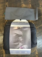TRTL Travel Pillow Cool for Neck Support Cooling Breathable Ergonomic Grey