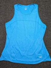 Arc'teryx Blue Sleeveless Tank Top Performance Activewear Women’s Large