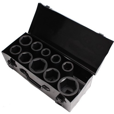 3/4'' Kraftnuss Schlagschrauber Nuss 88mm Tief Steckschlüssel Einsatz 22-50MM