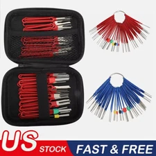 41PCS Pin Extractor Electrical Wire Connector Terminal Removal Ejector Tool Kit