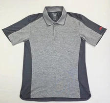 Roger Federer JW Anderson Uniqlo Colab Size Medium Mens Gray Short Sleeve Polo