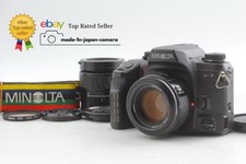 2 Lens N MINT Minolta 7 a7 Maxxum Dynax AF 50 f1.4 35-80 f4-5.6 From JAPAN