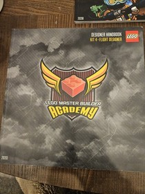 3 X Lego Master Builder Academy Designer Handbooks 20202 20203 20208 Kit 3 4 8. 