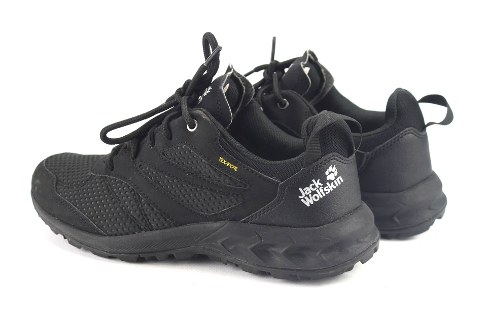 Jack Wolfskin Texapore Gr.39 Damen Outdoor Wandern Sneaker Schwarz TOP   M 445 - Bild 3 von 4