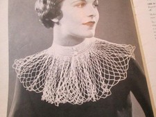 Coats' Mercer-Crochet Crocheted Neckwear Book #55-All Shown