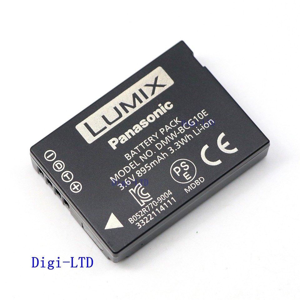 Kit 2 Batteries + Chargeur Pour Panasonic DMW-BCG10E – Compatible Lumix TZ30/TZ31/TZ65/ZR1, Leica V-LUX, Voiture 12/24V