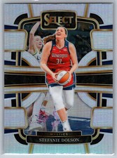 2024 Select WNBA Stefanie Dolson Silver #9 Washington Mystics