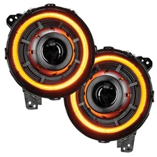 Oracle Lighting Oculus Switchback Bi-LED Headlights for Jeep Wrangler JL &