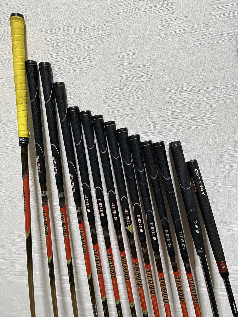 Honma Beres ML512 Ladies Golf Set 1 Driver 3 Fairway Woods Honma Beres ML512 Ladies Golf Set 1 Driver 3 Fairway Woods