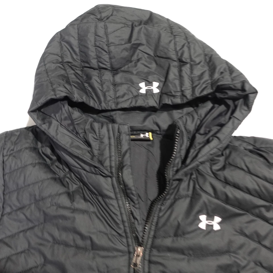 Гибридная утепленная куртка-пуховик Under Armour Storm2 черная женская L - Изображение 2 из 4