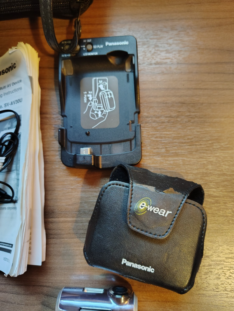 Panasonic SV-AV30 Flash Media, Hard Drive Camcorder for sale