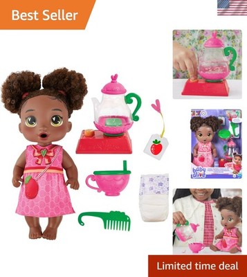 11-Inch Berry Boo Doll with Magical Teapot - Pretend Play for Kids 3 +