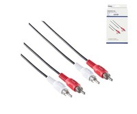 Dinic Audio-Video Kabel Cinch Stecker Auf Stecker, 2X Cinch Auf 2X #1907286