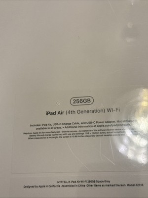 Apple iPad Air (4th Generation) A2316 256 GB, Wi-Fi + 4G, 10.9 in