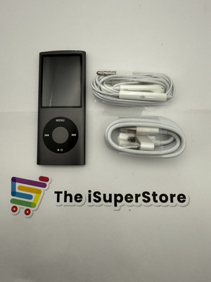 Apple iPod nano 4th Generan Black 8GB Mint Condition 1 Year CPS