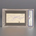 Suzanne Somers PSA/DNA Signed Cut Signature Autographed Slabbed Three's Company