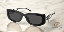 PRADA PR 14YS 1AB5S0 Black Dark Grey 53 mm Women's Sunglasses