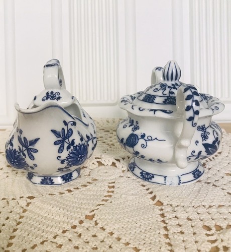 Vintage Vienna Woods Fine China Full Size Sugar Bowl & Rare Traditional Creamer - Picture 6 of 21