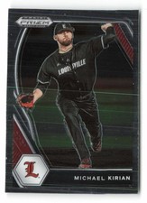 2021 Panini Prizm Draft Picks Michael Kirian #PDP173 Louisville Cardinals