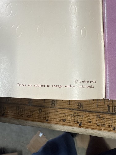 Catalogo Le Belle Arti Di Cartier 1974-1975 - Foto 8 di 24