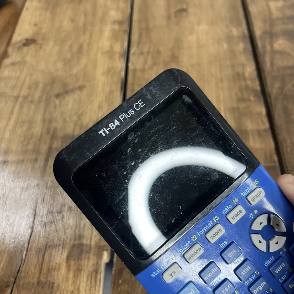 Texas Instruments TI-84 Plus CE Python – Blue Graphing Calculator No Cable/Cover - Image 4 of 4