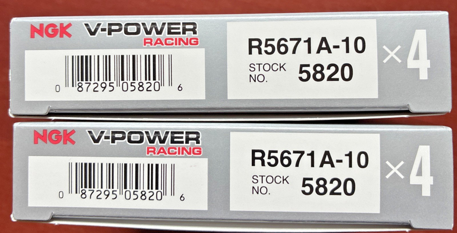 8 pc NGK 5820 R5671A-10 V-Power Racing Spark Plugs Nitrous