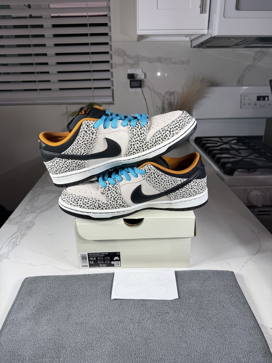Size 10.5M - Nike SB Dunk Pro Low Electric Pack Safari - New | eBay