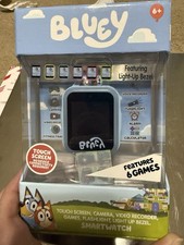 Bluey Touchscreen Kids' Smart Watch w/ Silicone Strap Multifunction  6 Games