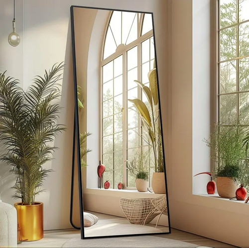 Full Length Body Floor Mirror Standing Hanging Leaning Large Wall Mirror 64"x21"