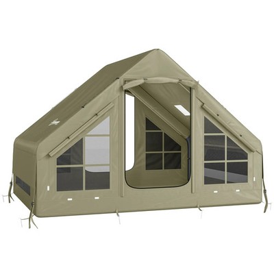 Aufblasbares Campingzelt mit Pumpe und Herd Jack Hole, Luxus aufblasbar