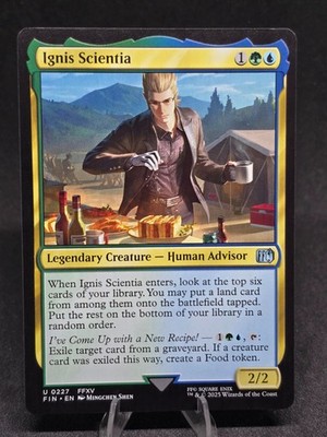 MTG Ignis Scientia 0227 Final Fantasy Uncommon NM