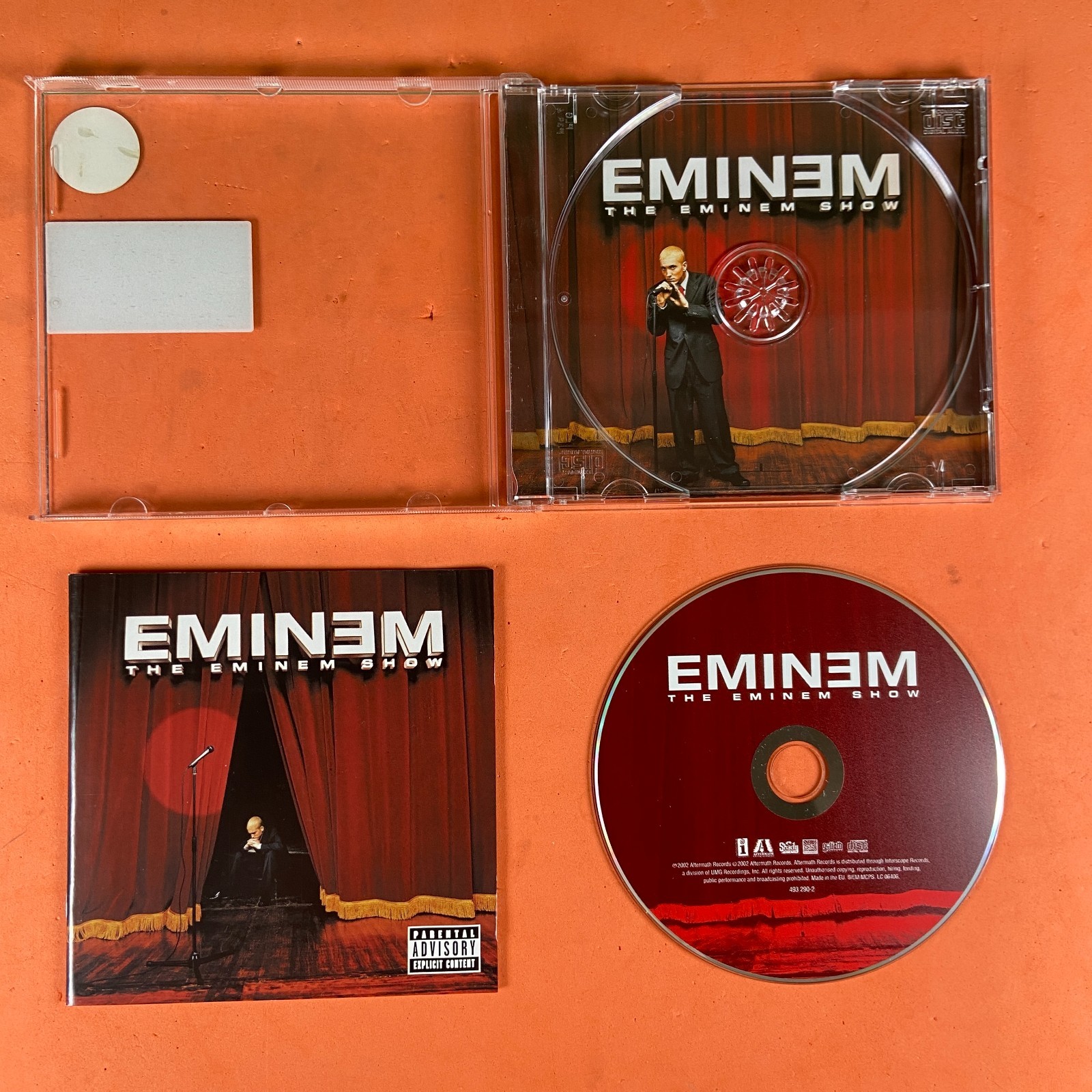 Eminem the Eminem Show CD Album 2002 Aftermath Records - With Lyric Book