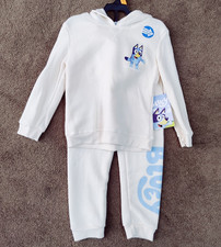 Bluey 4T Unisex Toddler Outfit Graphic Hoodie And Jogger Pant Set 2-piece