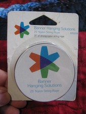 Banner Hanging Solutions 25ft Nylon String Rope Strong