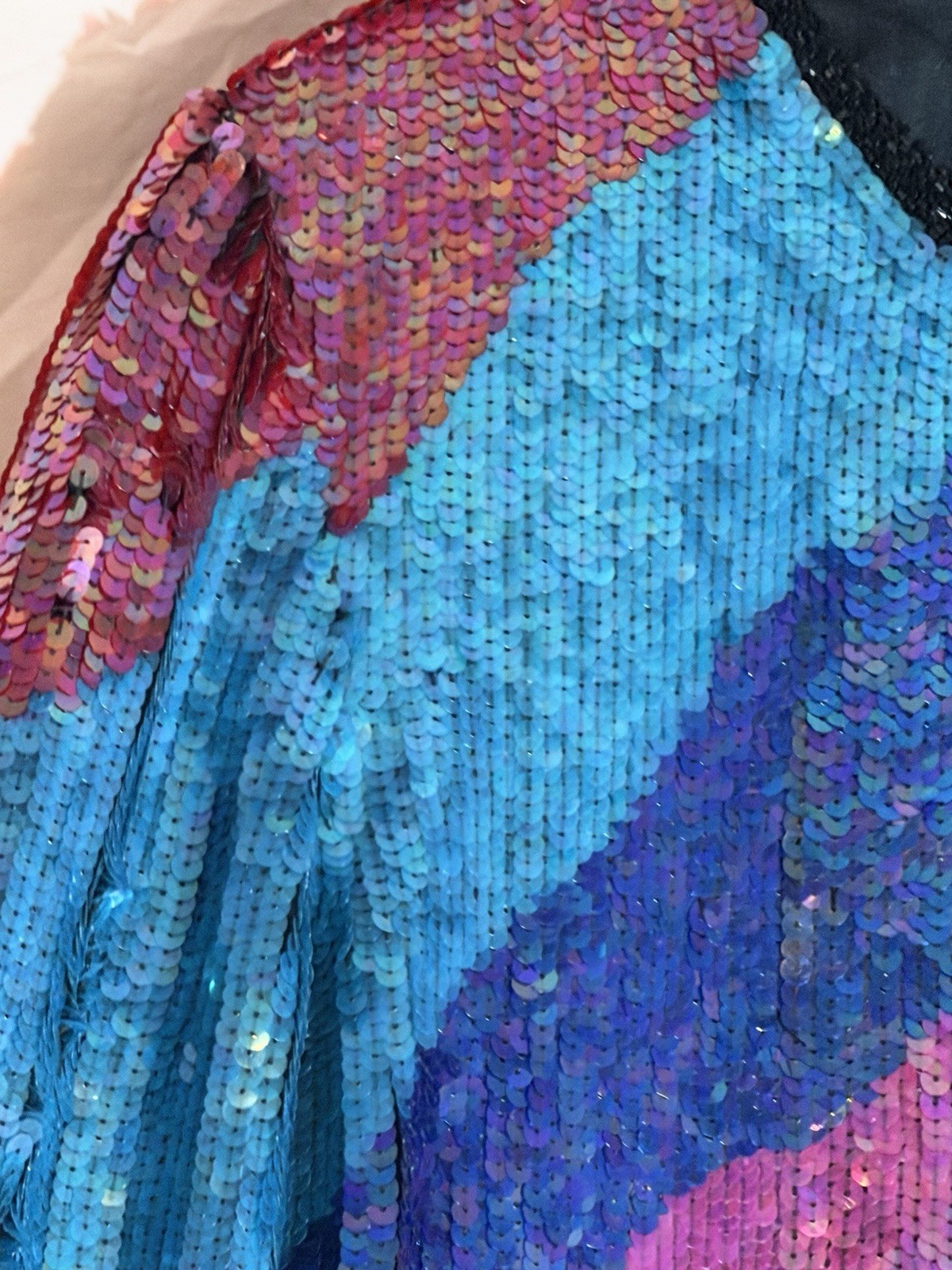 STENAY SILK JACKET SEQUIN JACKET  MEDIUM - image 8