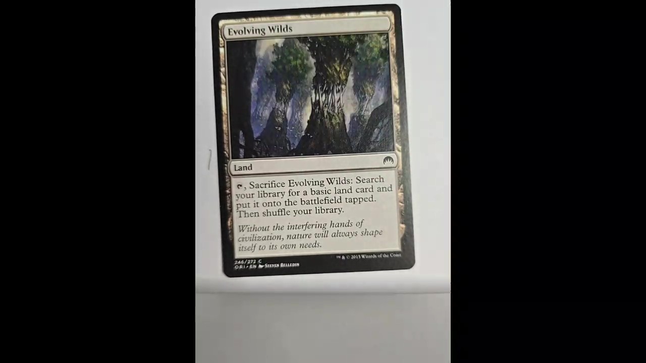 Evolving Wilds 246 Common Magic Origins Magic: The Gathering Near Mint