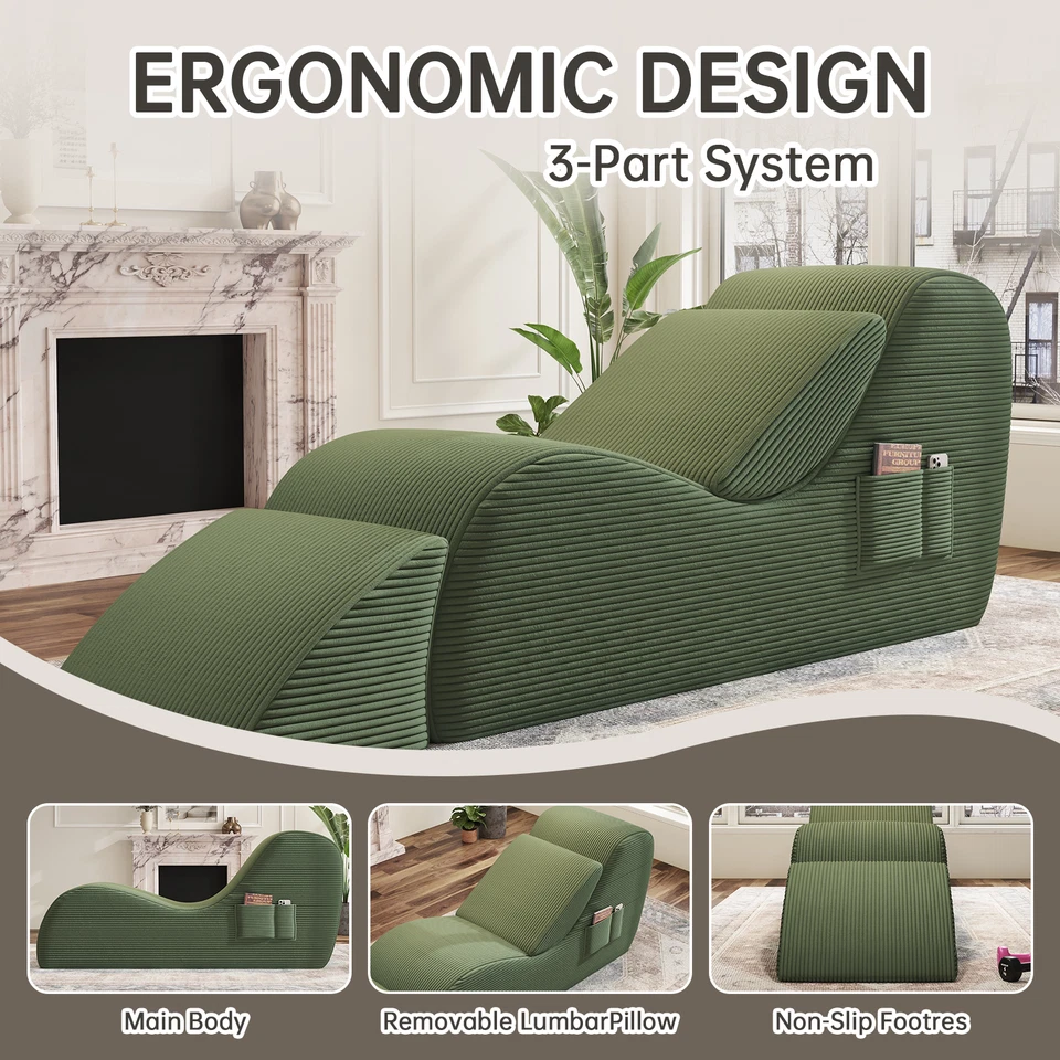 Chaise Lounge Couple-Sex Couch Sex Assist Sofa Sex Chair Yoga Sofa Yoga Recliner - Image 4 of 4