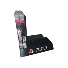 PlayStation 3 Game Holder Video Games Storage Display PS3 Customizable 3D Print