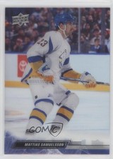 2022-23 Upper Deck Extended Series Clear Cut Mattias Samuelsson #518 0d14