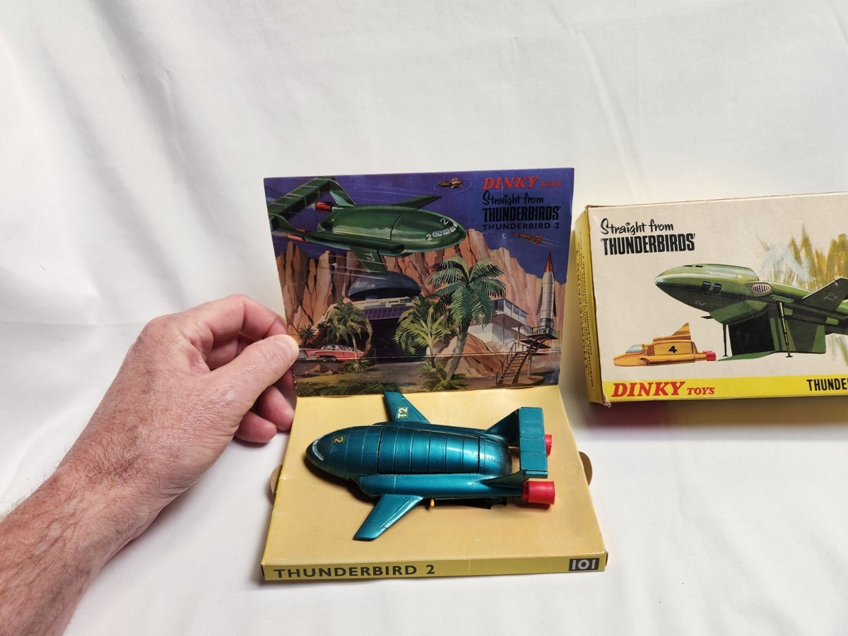 DINKY TOYS THUNDERBIRD 2 ディンキー　サンダーバード DINKY TOYS Retro Hobby Thunderbird 2 & 4 | eBay