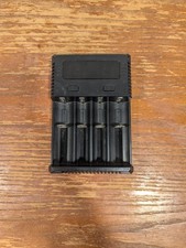NITECORE New i4 Smart Battery Charger IMR/Li-ion/Ni-MH/Ni-Cd Tested Working