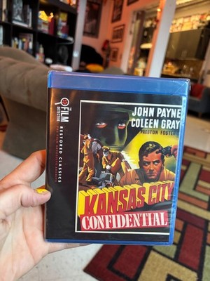 Kansas City Confidential [New Blu-ray] 1952 Olive Films Edition. Film Noir