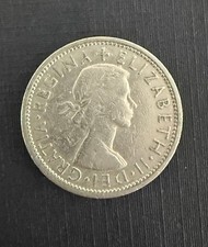 1967 Great Britain 2 Two Shillings/Florin - British Coin - Copper Nickel - (#3)