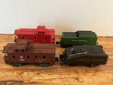 Train Car Lot O Gauge Cabooses and Tenders Lionel Unbranded Untested