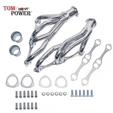 Ceramic Coated-headers For Sb Chevy 67-81 Afg V8 262 265 283 305 327 350 400