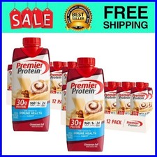 Premier Protein Shake, Cinnamon Roll, 30g Protein, 11 Fl Oz, 12 Ct 2pack 
