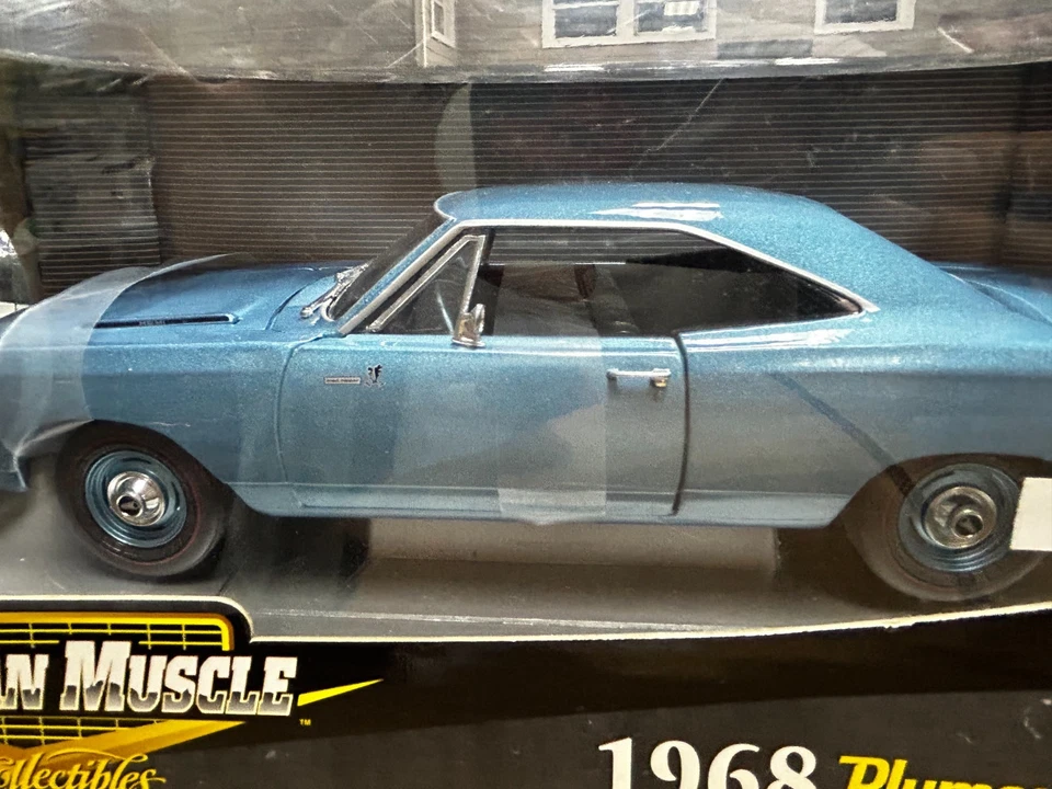 Plymouth Road Runner 1968 edición limitada Ertl Collectibles escala 1 de 2500 1:18 Foto 4 de 4